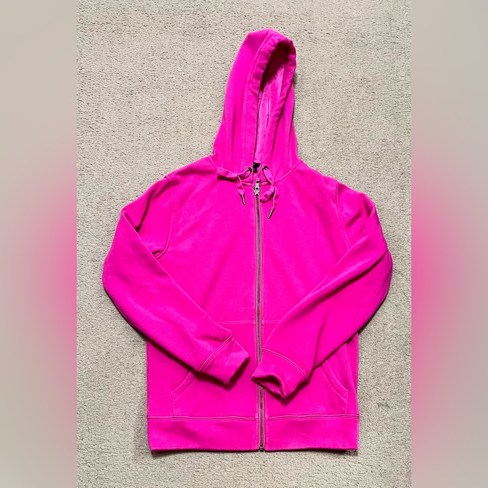 J. Crew Full-Zip Hooded Sweatshirt XS
